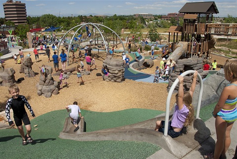 Centennial Center Park playground