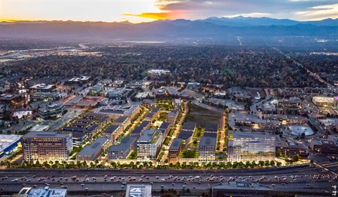 This is a conceptual rendering of The Jones District.