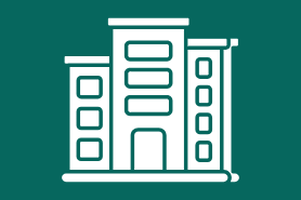Commercial building icon