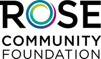 Color Logo Image of the Rose Community Foundation