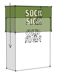 Example of a Sock Sign