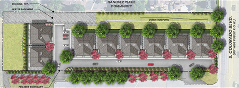 Rendering of the duplexes