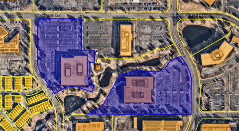 Nichols and Chester Rezonings area map