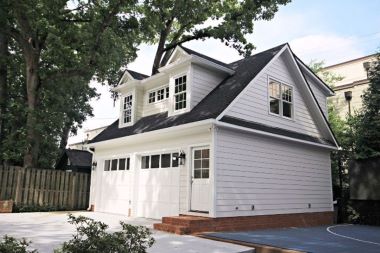 Detached accessory dwelling unit for an Above Detached Garage
