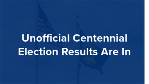Unofficial Centennial Election Results Are In