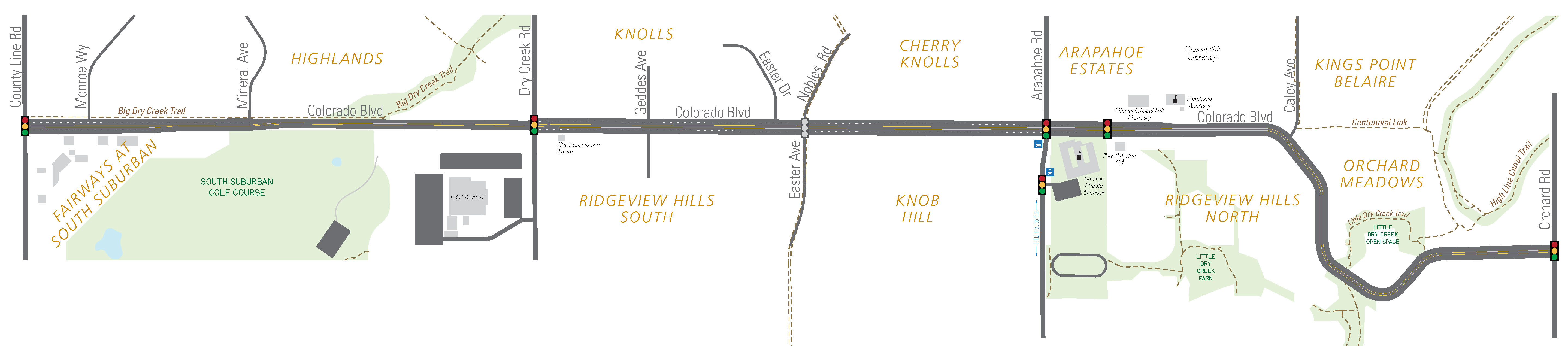 map of study area