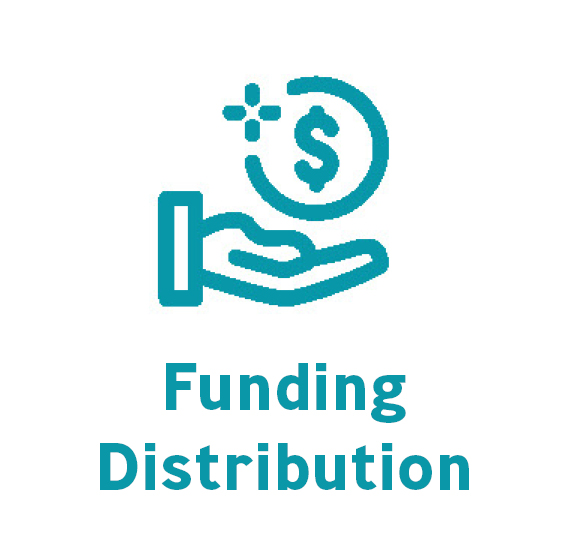 funding distribution button