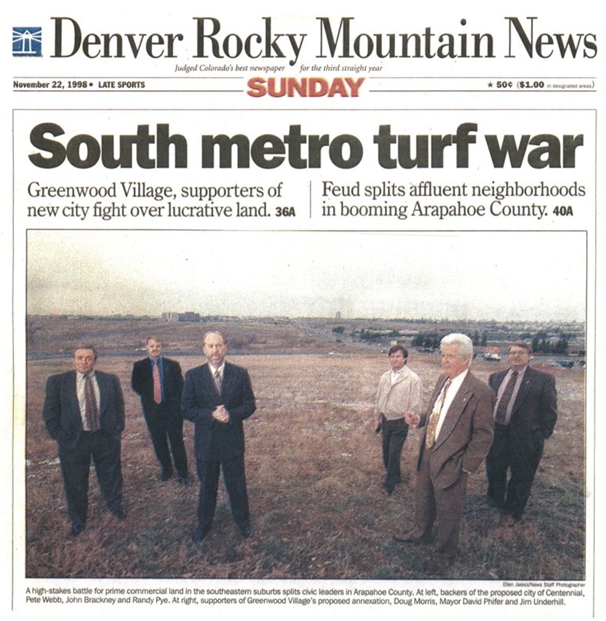 History – City of Centennial