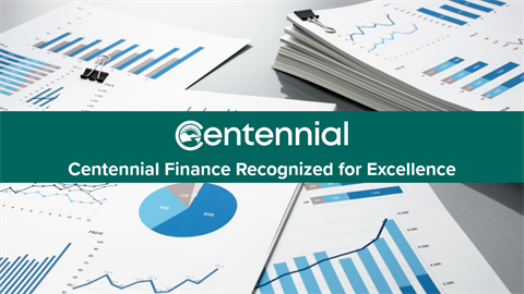 Centennial Finance Recognized for Excellence
