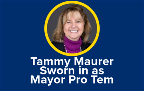 Tammy Maurer Sworn in as Mayor Pro Tem