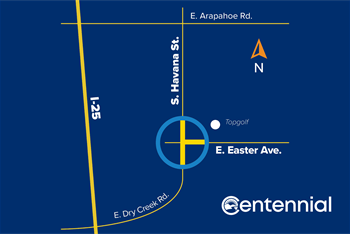 Havana St and Easter Ave Operational Intersection Project Map