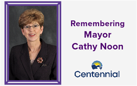 Centennial's Second Mayor, Cathy Noon